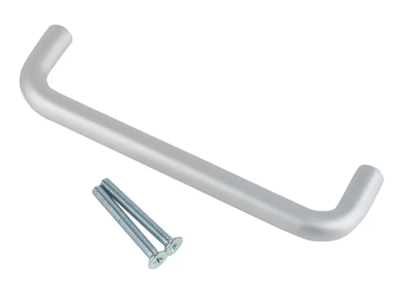 Smith & Locke Fire-Compliant D-Pull – 248Mm Satin Aluminium Door Grip For Rated Doors 1