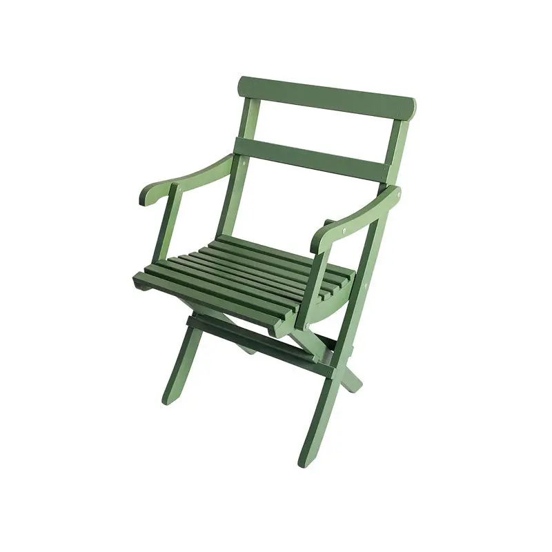 Solbacka Folding Garden Armchair – Retro-Inspired Outdoor Seat 1
