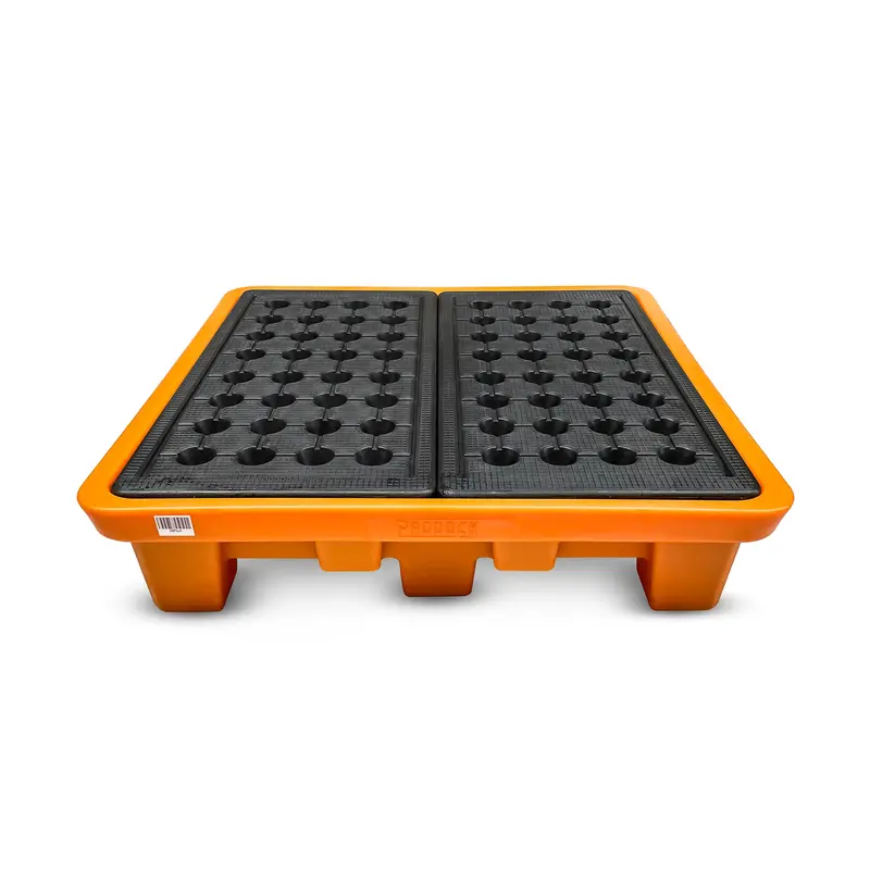 Spill-Containment Drum Bund Pallet For Hazardous Liquids 1