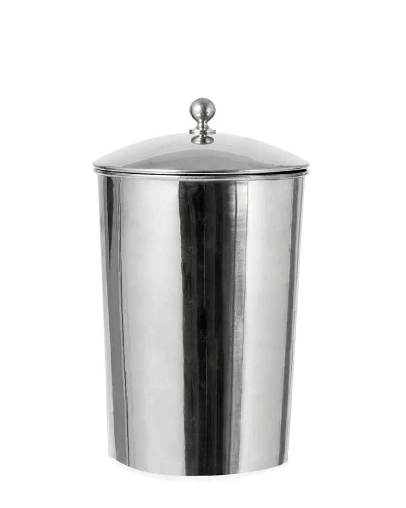 Stainless Steel Waste Bin & Paper Holder – Chrome-Finished 1