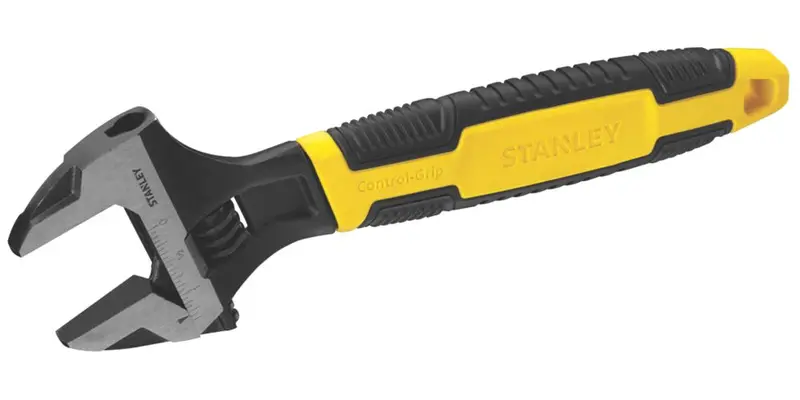 Stanley 10-Inch Adjustable Wrench – Heavy-Duty Jaw Capacity 1