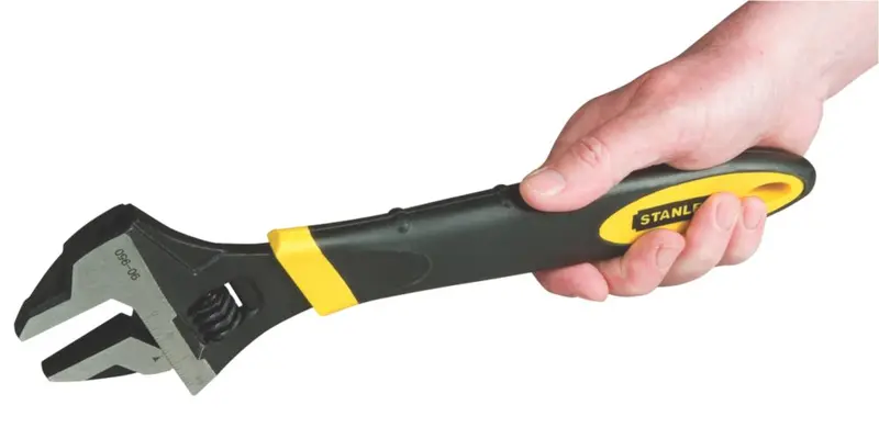 Stanley 12-Inch Adjustable Wrench – Wide-Range Fastening Tool 1