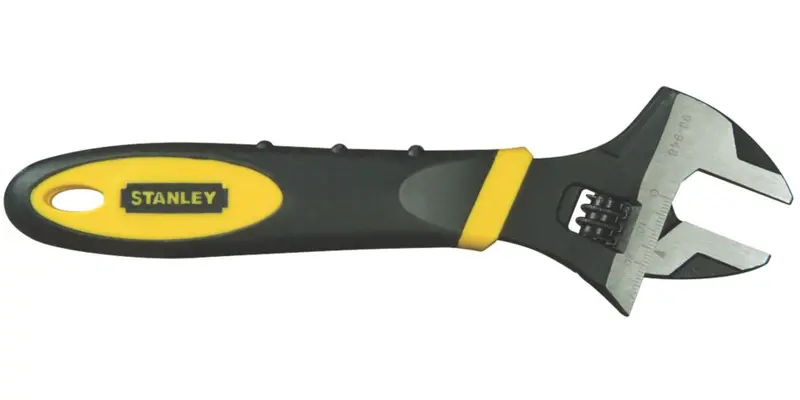 Stanley 6-Inch Adjustable Wrench – Compact Precision Grip 1