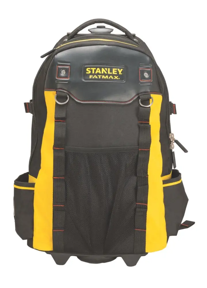 Stanley Fatmax 23-Liter Wheeled Tool Backpack 1