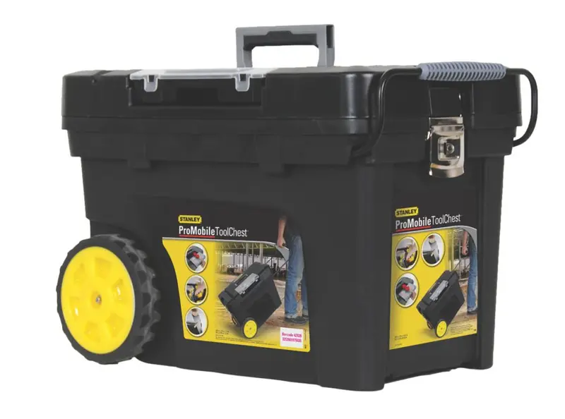 Stanley Pro Mobile Tool Chest – 24.5 Inch Rolling Cabinet With Locking Casters 1