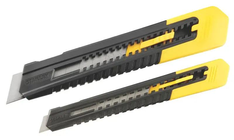 Stanley Utility Knife Set – 2-Piece Assorted Blade Handling Kit 1