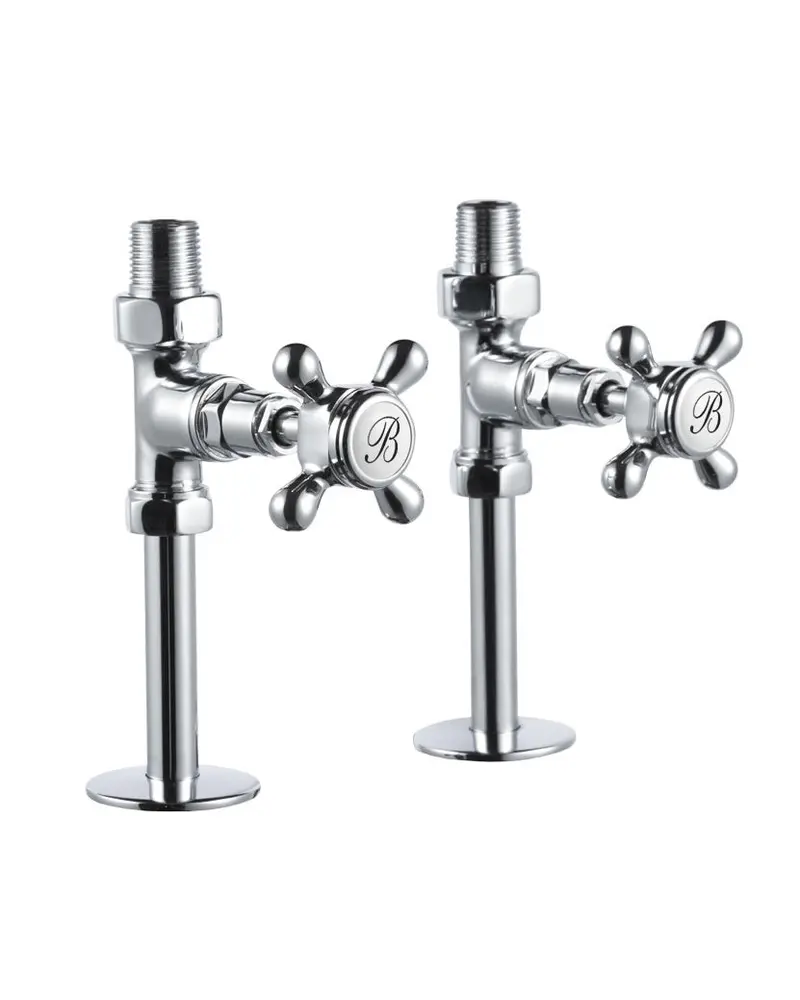 Straight-Outlet Valves For Burlington Towel Warmers 1