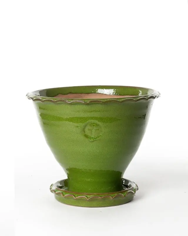 Sturehof Adelcrantz Ceramic Planter – 17 Cm, Sage Green 1