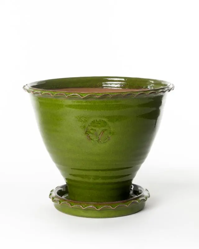 Sturehof Adelcrantz Ceramic Planter – 21 Cm, Sage Green 1