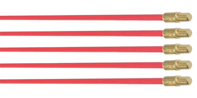 Super Rod Cr-Rx5 Red Cable Rod – 5 Mm Diameter, 5-Meter High-Tensile Flex Rod 1