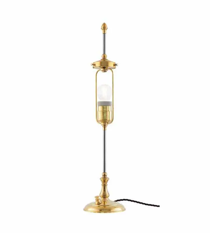Swedenborg Brass Lamp Base Without Shade 1