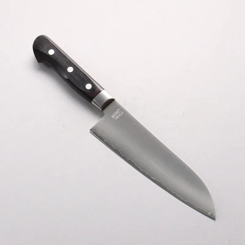 Swedish Steel-Stn Santoku – 165Mm High-Carbon Blade With Sleek Black Pakkawood Handle 1