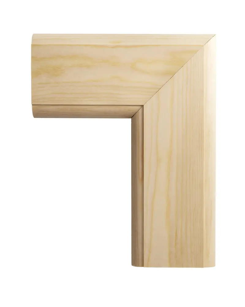 Symmetrical Baseboard Trim – 16 × 95 Mm 1