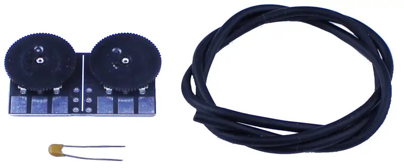 T-2 Left-Handed 500K Dual Thumbwheel Control (Lh Configuration) 1