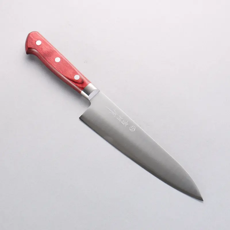 Takamura Sg2 Gyuto – 180Mm High-Performance Chef Knife With Red Pakkawood Handle 1