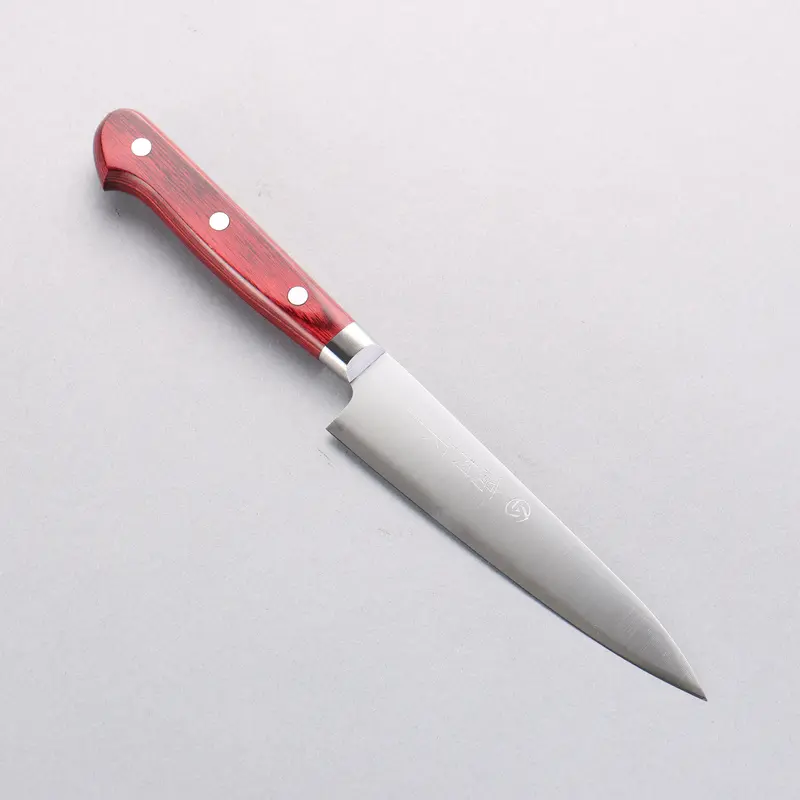 Takamura Sg2 Petty-Utility Knife – 130Mm Precision Blade, Red Pakkawood Handle 1