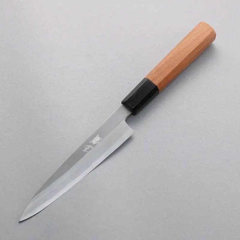 Tessen By Tanaka Left-Handed Tamahagane 145Mm Petty – Wild Cherry Wood Handle 1