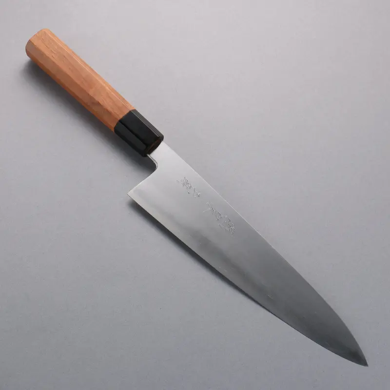 Tessen By Tanaka Tamahagane 240Mm Gyuto – Wild Cherry Wood Handle 1