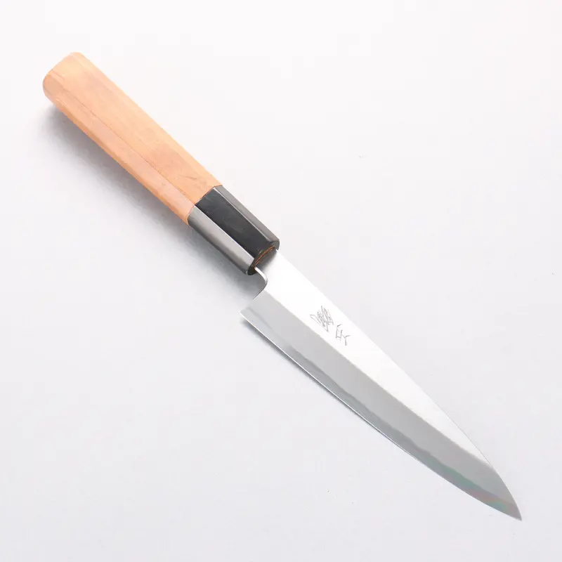 Tessen By Tanaka Tamahagane Petty Knife – 145Mm With Wild Cherry Handle 1