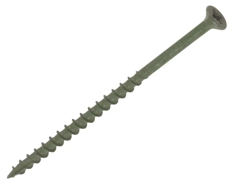 Timbadeck Pz Double-Countersunk Decking Screws – 4.5Mm × 85Mm, Anti-Corrosion Finish, 100-Pack 1