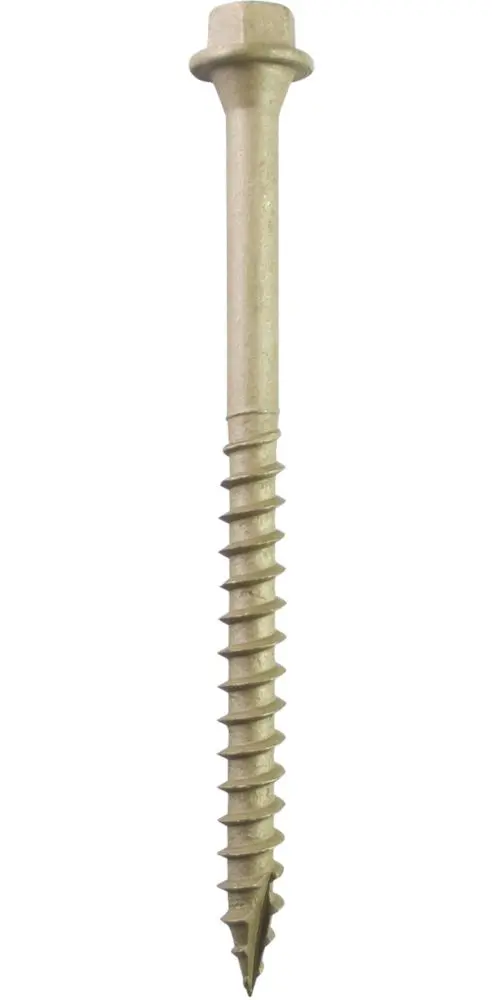 Timberfix Hex Socket Structural Timber Screw – 6.3 Mm × 150 Mm (50-Pack) 1