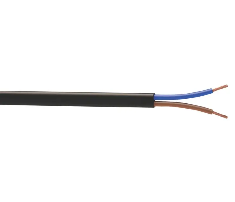 Time 2192Y Black 0.75Mm² 2-Core Flexible Cable – 10M Coil 1