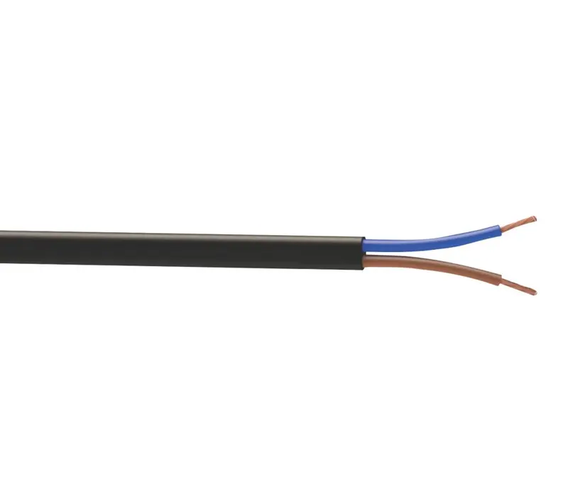 Time 2192Y Black 0.75Mm² 2-Core Flexible Cable – 25M Drum 1