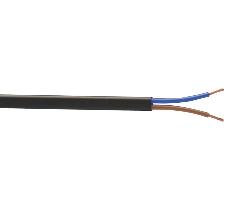 Time 2192Y Black 0.75Mm² 2-Core Flexible Cable – 50M Drum 1