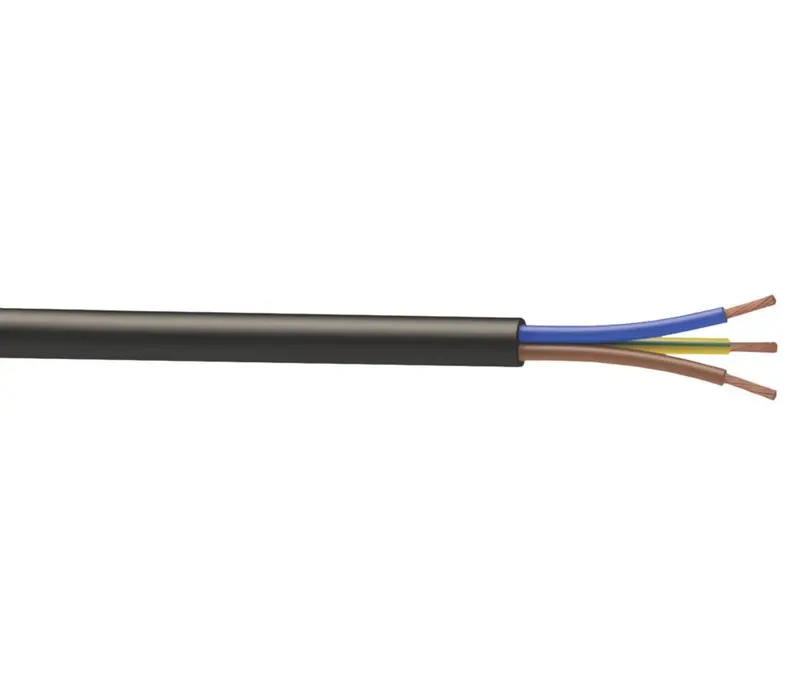 Time Black 3183P Flexible Cable – 3-Core, 1.5Mm², 10M Coil 1