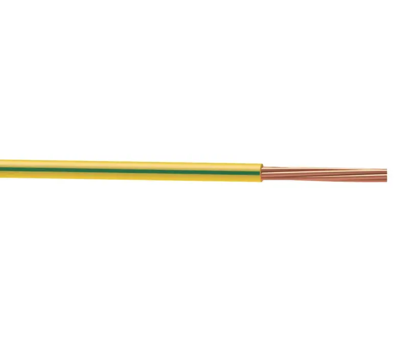 Time Green/Yellow 6491X Conduit Cable – 10Mm², 1-Core, 50M Drum 1