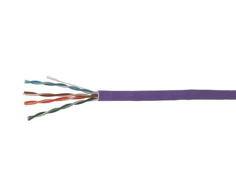 Time Purple Lszh Cat 5E Ethernet Cable – 305M Bulk Spool, Unshielded, 8-Conductor 1