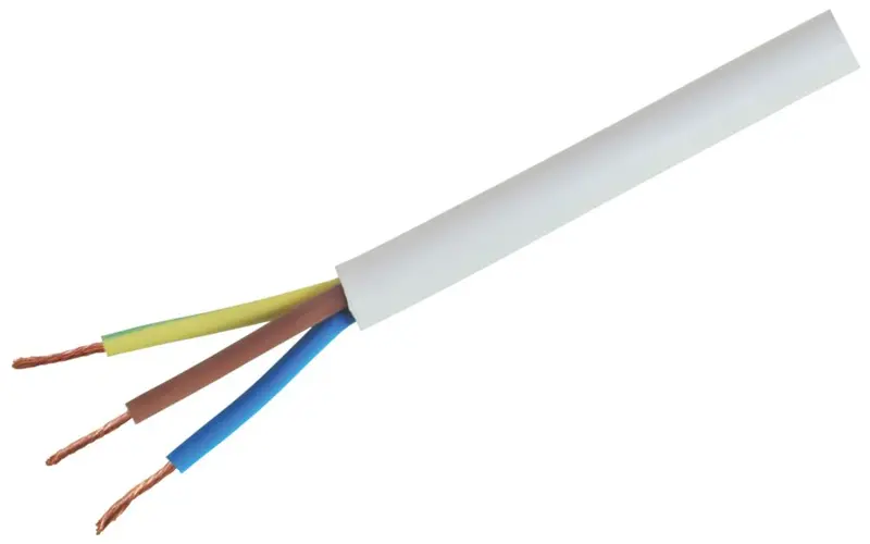 Time White 3183Y Flexible Cable – 3-Core, 1Mm², 50M Drum 1