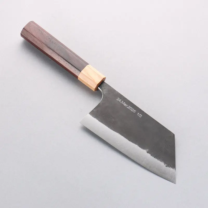Tinker Blue Super Black Chibi Tank Knife – 145Mm Rosewood-Handled Everyday Blade 1