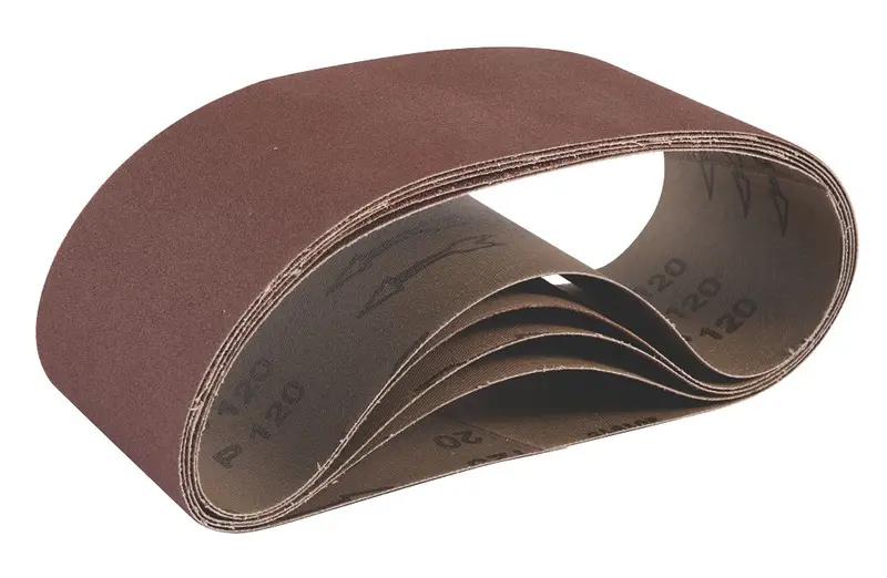 Titan 120-Grit Unpunched Sanding Belt – 610 X 100Mm, 5-Pack 1