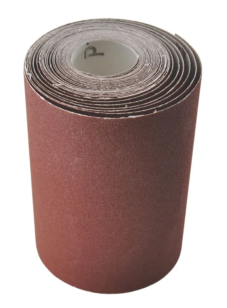 Titan 120-Grit Unpunched Sanding Roll – 5M X 115Mm 1