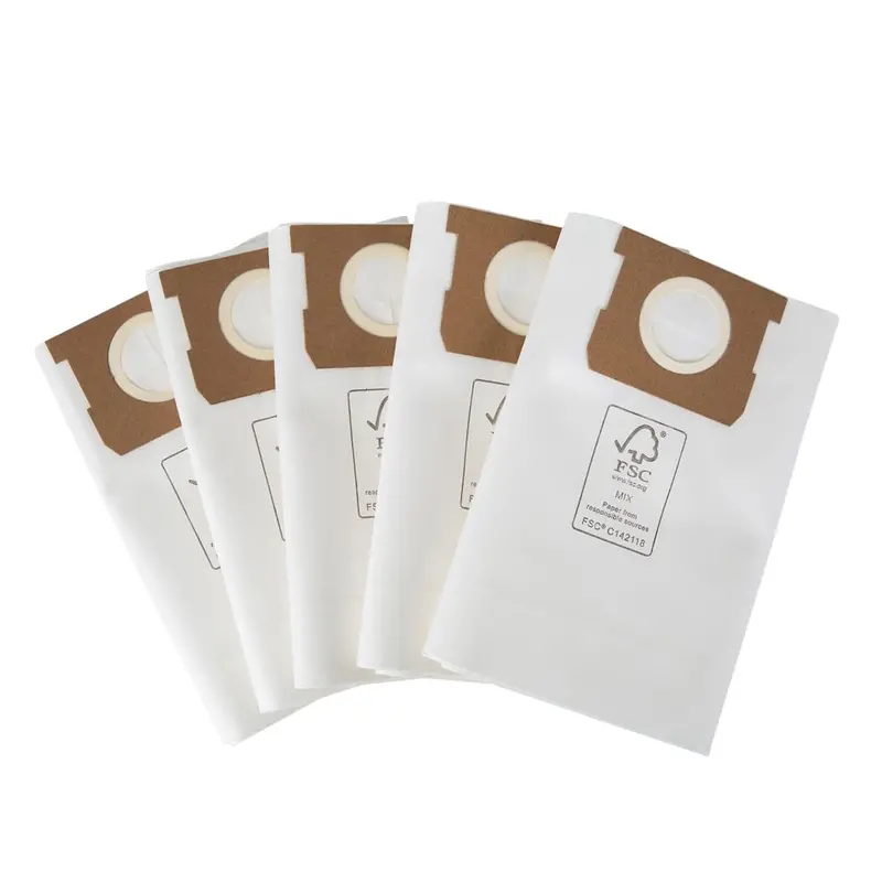 Titan 2030-Litre Dry Vacuum Replacement Filter Bags – 5-Pack 1