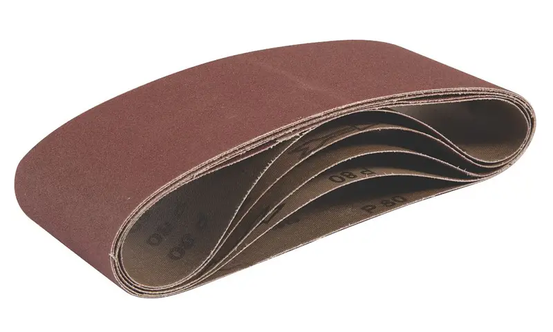 Titan 80-Grit Unpunched Sanding Belt – 610 X 100Mm, 5-Pack 1