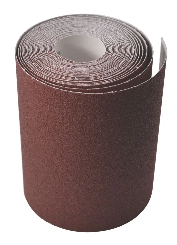Titan 80-Grit Unpunched Sanding Roll – 5M X 115Mm 1