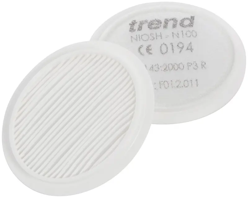 Trend Stealth Half Mask P3R Replacement Filters (2-Pack) 1