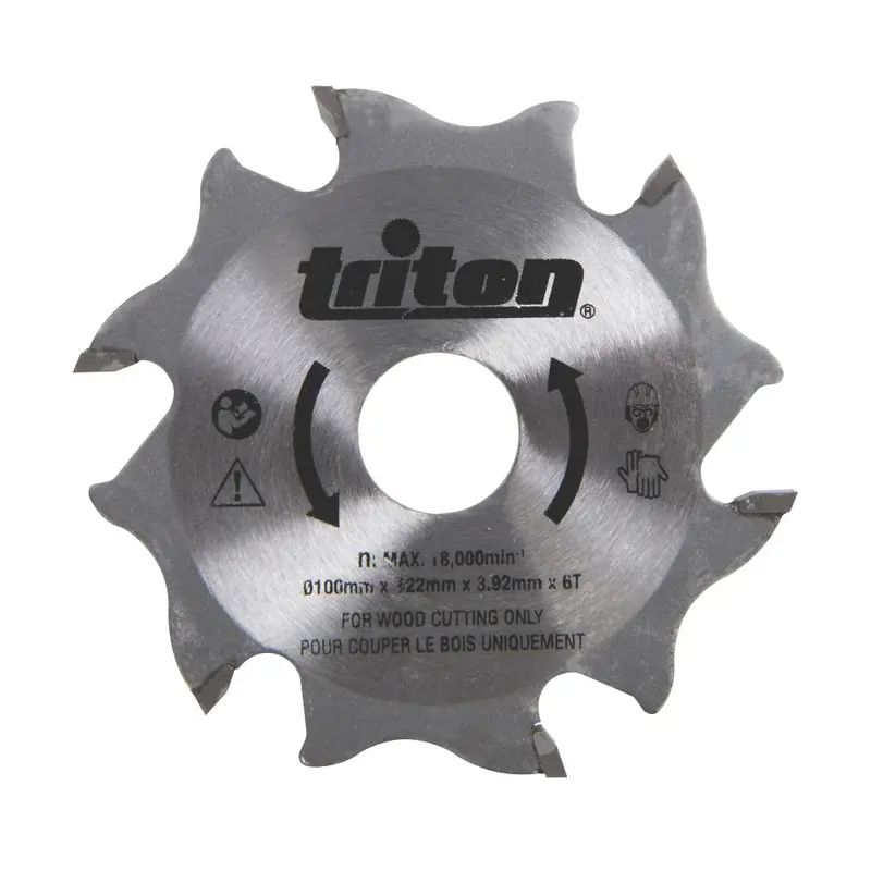 Triton 100Mm Tct Circular Saw Blade – 6-Tooth, 22Mm Arbor 1