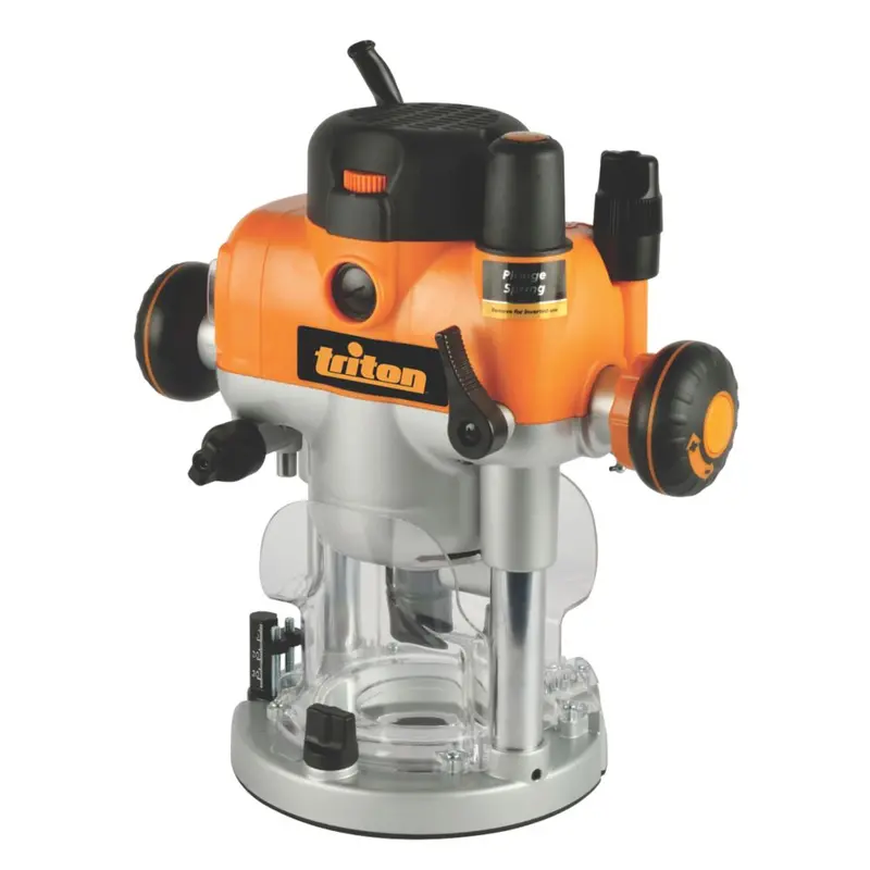 Triton Tra001 2400W Dual-Mode Precision Plunge Router – 12 Mm Collet, 240V 1