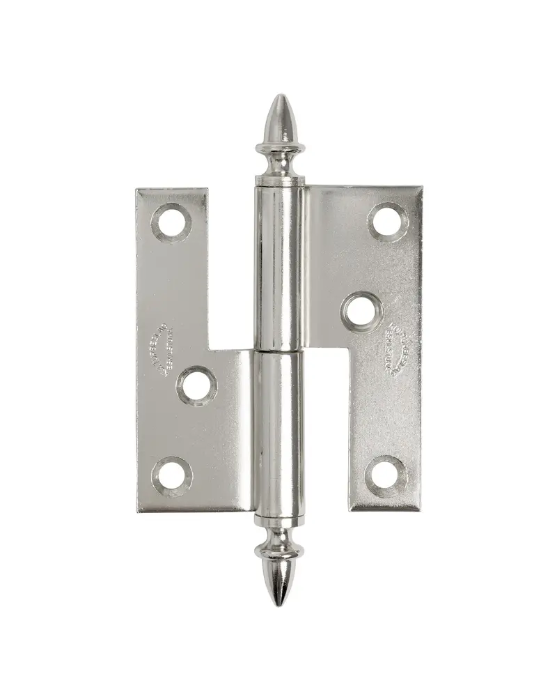 Unfinished Solid Wood Door Hinge – Oak Knob Finish 2