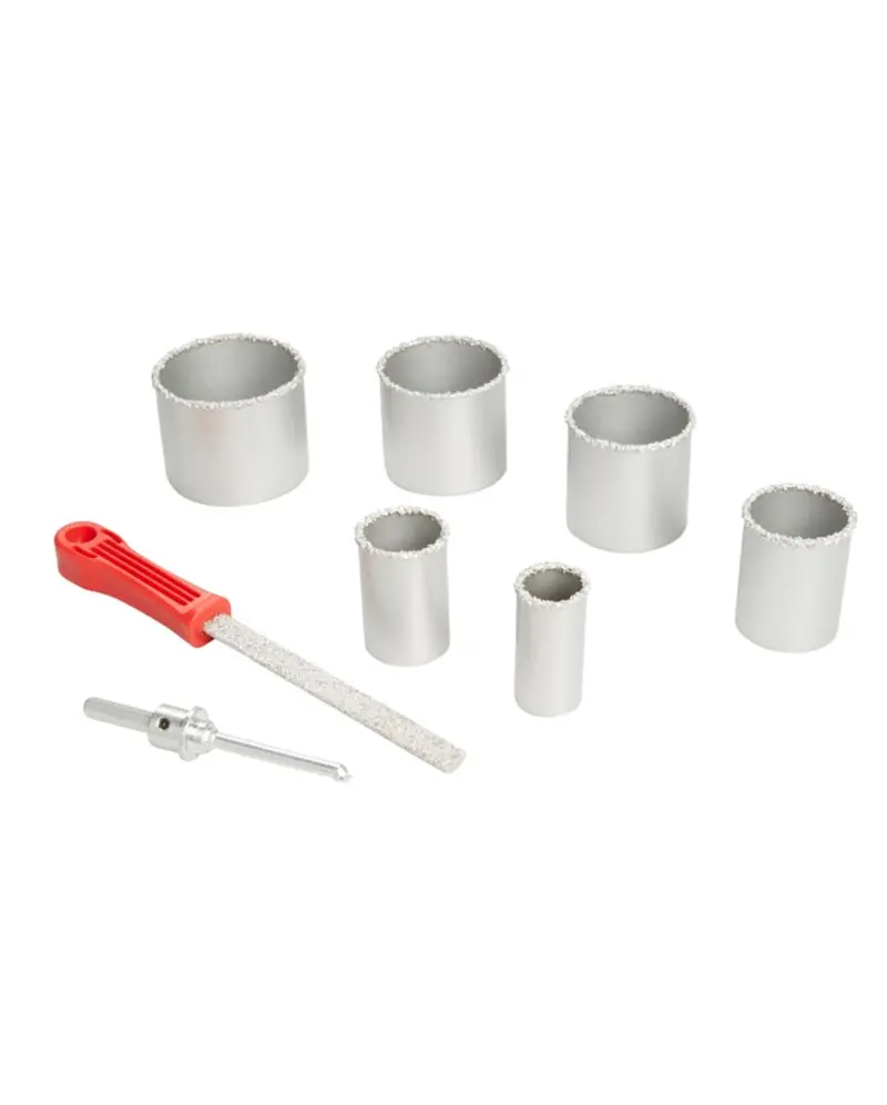 Universal Hex-Core Hole Saw Set – 6-Piece, 35–85Mm Diameters 1