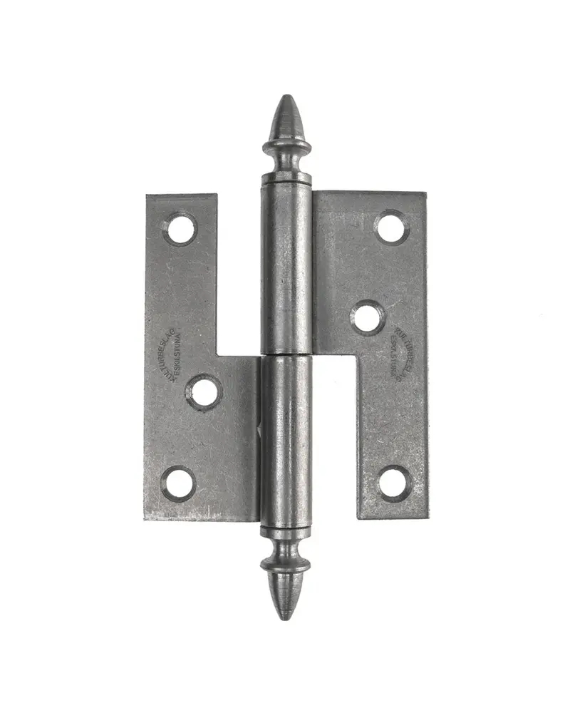 Unlacquered Oak Knob Door Hinge For Exterior Doors Or Gates 1