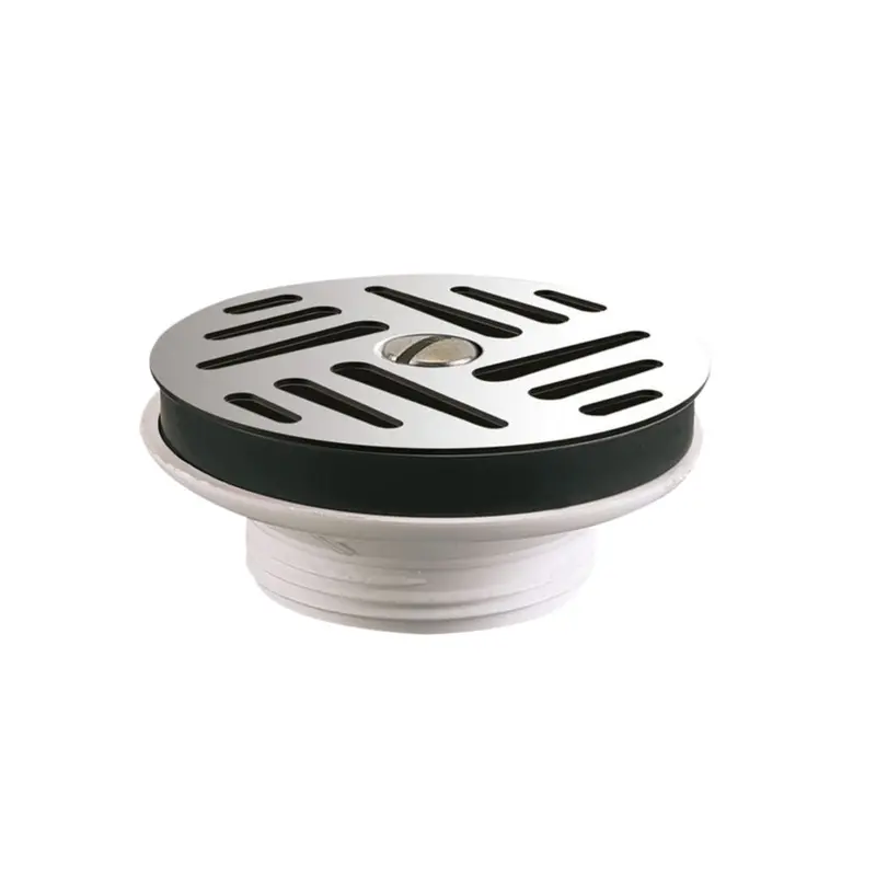 Valentin Stainless Steel Slotted/Unslotted Basin Plug With Grid Assembly 1