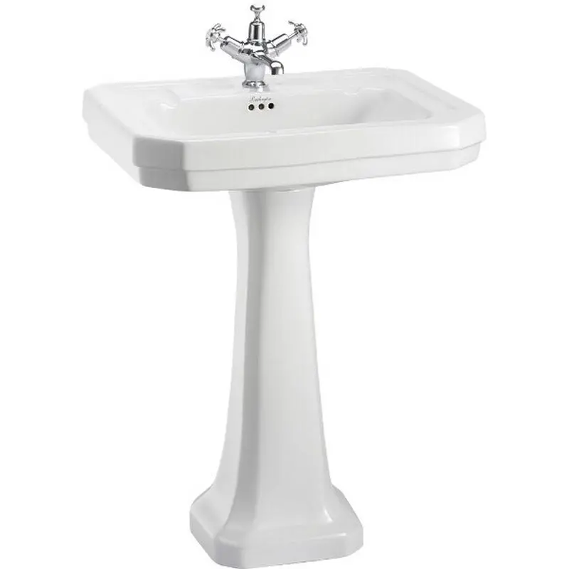 Victorian-Style Burlington Washstand With Pedestal – 61 Cm Width 1