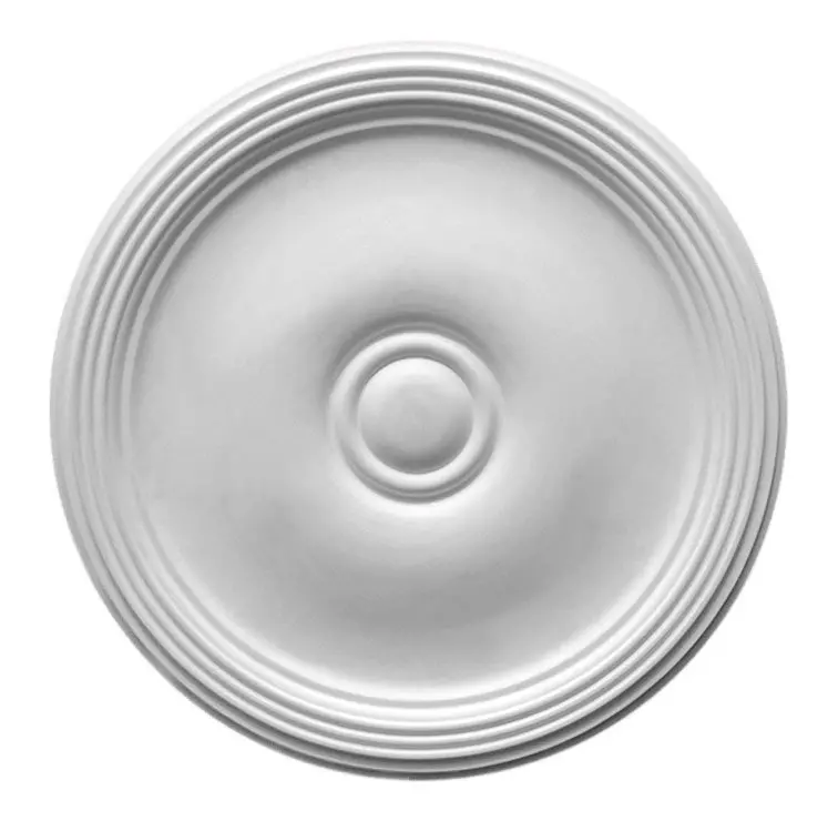 Vintage-Style Plaster Ceiling Rosette #47 – 57 Cm Gypsum Decorative Centerpiece 1
