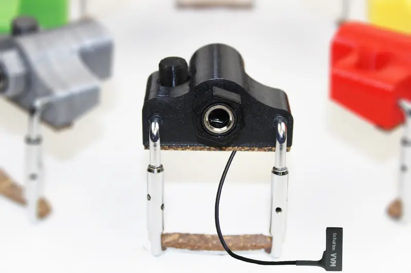Vvm-2 Pro-2 Violin/Viola Dual-Purpose Pickup With Rjaplus Jack 1