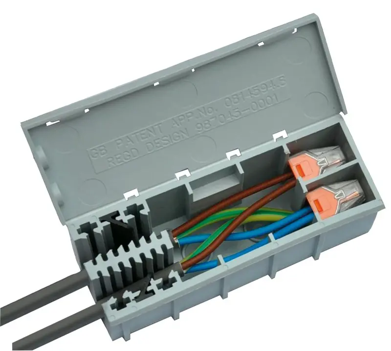 Wago 41A Grey Junction Box – Modular Terminal Enclosure 1