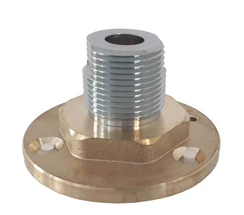 Wall-Mount Mixer Faucet Mounting Plates (2-Pack) – Designed For 12/15 Mm Copper Pipes 1